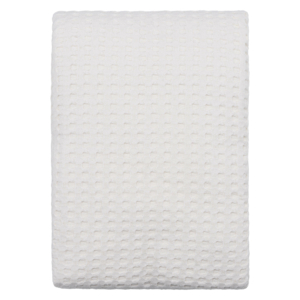 ARDESTO Pique blanket 160х230cm, 100% cotton, ivory