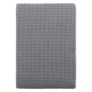 ARDESTO Pique blanket 160х230cm, 100% cotton, grey