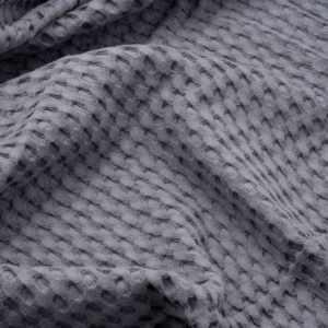 ARDESTO Pique blanket 160х230cm, 100% cotton, grey