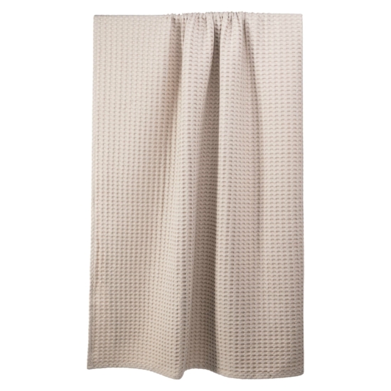 ARDESTO Pique blanket 160х230cm, 100% cotton, beige