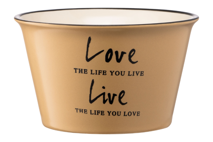 ARDESTO Bowl Way of life, 550ml, ceramics, light brown