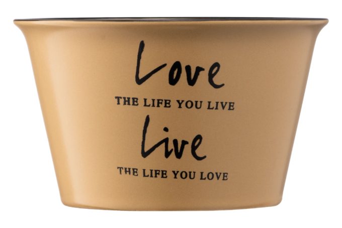 ARDESTO Bowl Way of life, 550ml, ceramics, light brown