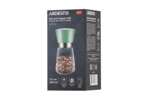 ARDESTO Salt and Pepper Mill Gemini, green AR2101GR