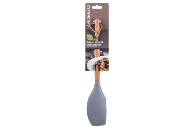 ARDESTO Turner Midori, 31.5cm, silicone, wood, gray