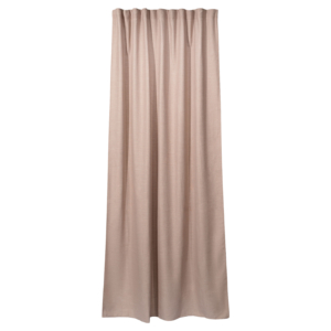 ARDESTO Curtain 150х270cm, linen look, 100% polyester, taupe