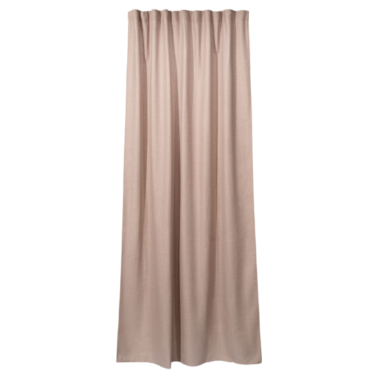 ARDESTO Curtain 150х270cm, linen look, 100% polyester, taupe