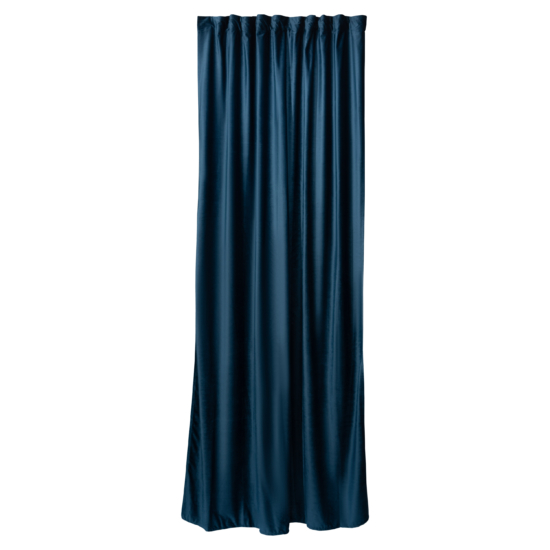 ARDESTO Curtain 150х270cm, velour, 100% polyester, dark blue