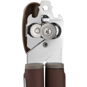 ARDESTO Can opener Gemini, 19.9cm, stainless steel, plastic, gray-brown