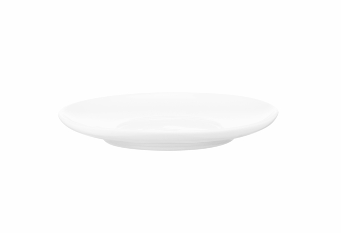 ARDESTO Saucer for cup, 13сm, porcelain, white