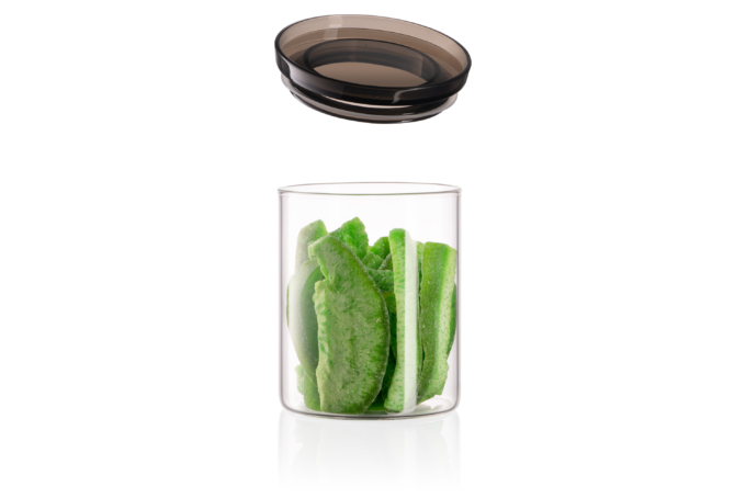 ARDESTO Jar Fresh, 700ml, glass, plastic, transparent