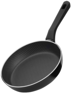 ARDESTO Fry pan Gemini Salerno, 24cm, aluminium, black