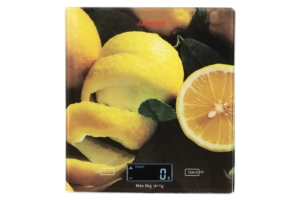 ARDESTO Весы кухонные Lemon, 5кг, AAAx2 в компл, стекло, многоцветный