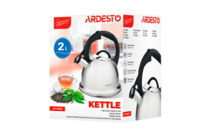 ARDESTO Kettle Gemini, 2l, stainless steel