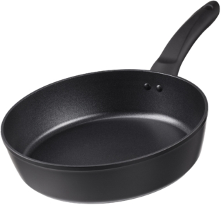 ARDESTO Deep Fry pan Gemini Gourmet Bolzano, 24cm, aluminium, black