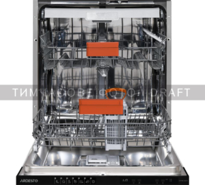 ARDESTO Dishwasher built-in, 15sets, А+++, 60cm, display, 3 basket, black