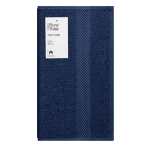 ARDESTO Terry towel Essence 30х50cm, 100% cotton, dark blue