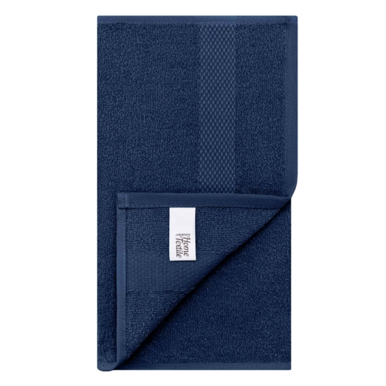 ARDESTO Terry towel Essence 30х50cm, 100% cotton, dark blue