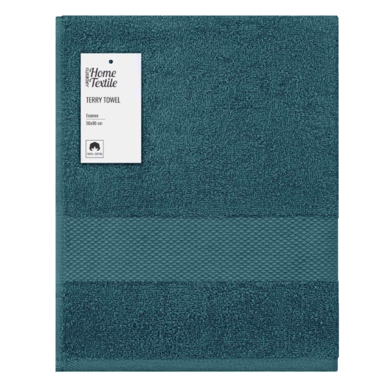 ARDESTO Terry towel Essence 50х90cm, 100% cotton, emerald