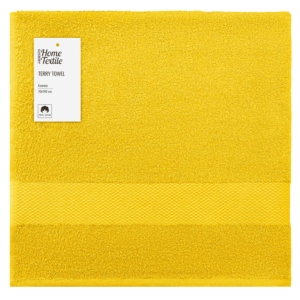 ARDESTO Terry towel Essence 70х140cm, 100% cotton, yellow