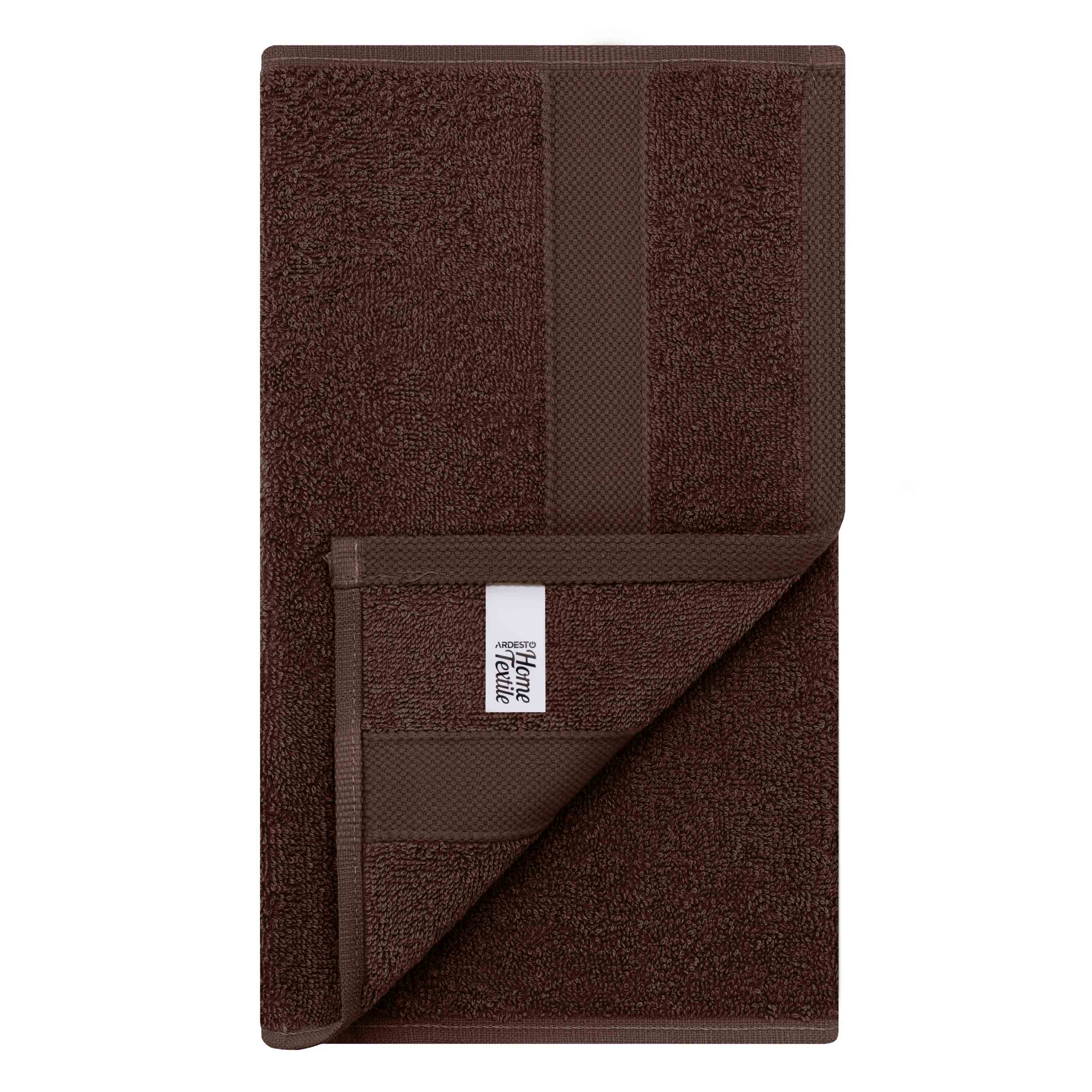 ARDESTO Terry towel Splendid 30х50cm, 100% cotton, brown