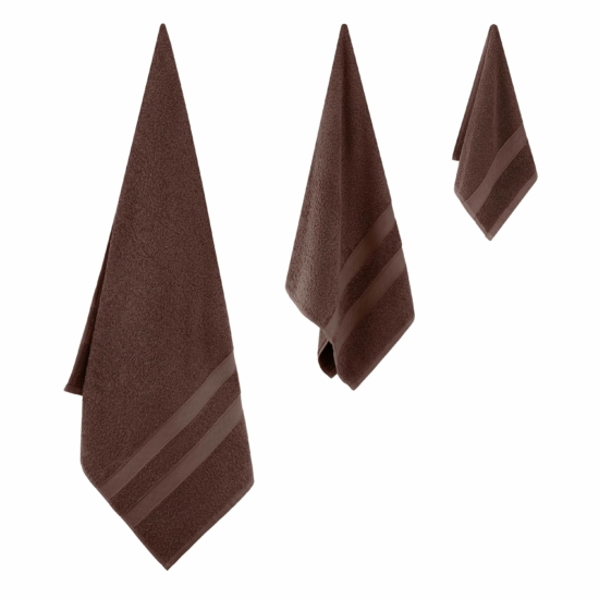 ARDESTO Terry towel Splendid 30х50cm, 100% cotton, brown