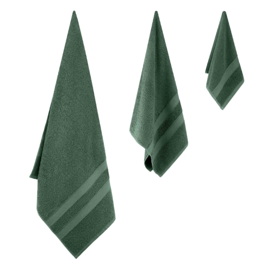 ARDESTO Terry towel Splendid 30х50cm, 100% cotton, green