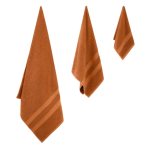 ARDESTO Terry towel Splendid 30х50cm, 100% cotton, terracotta