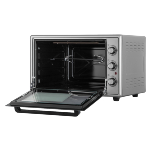 ARDESTO Electric oven, 60L, 2000W, mech., convection, double glass, rotisserie, grey