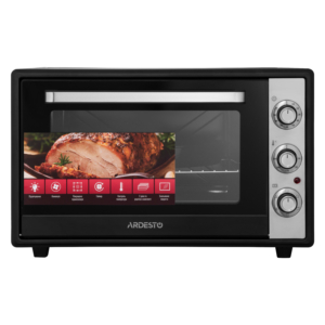 ARDESTO Electric oven, 60L, 2000W, mech., convection, double glass, black