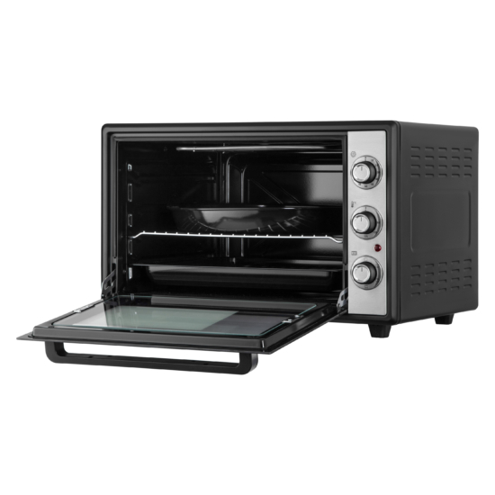 ARDESTO Electric oven, 60L, 2000W, mech., convection, double glass, black