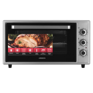 ARDESTO Electric oven, 48L, 1600W, mech., convection, grey