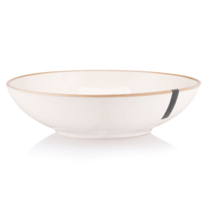 ARDESTO Soup plate Apulia, 820ml, 20.8cm, ceramic, creamy