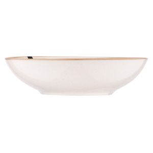 ARDESTO Soup plate Apulia, 820ml, 20.8cm, ceramic, creamy