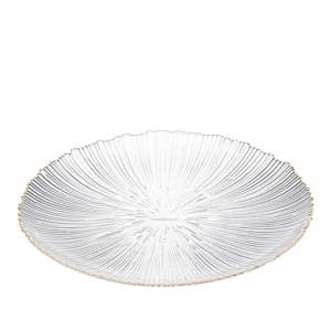 ARDESTO Plate Mallow, 26.5cm, glass, transparent