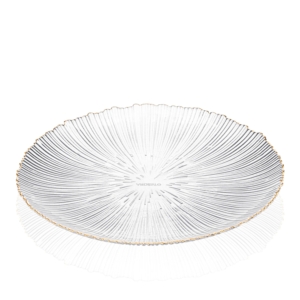 ARDESTO Plate Mallow, 26.5cm, glass, transparent