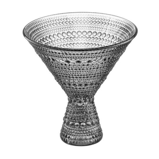 ARDESTO Dessert glasses Verbena, 12.8cm, glass, gray