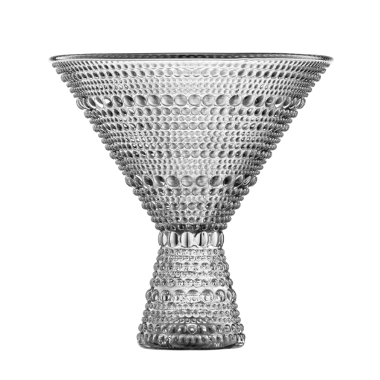 ARDESTO Dessert glasses Verbena, 12.8cm, glass, gray