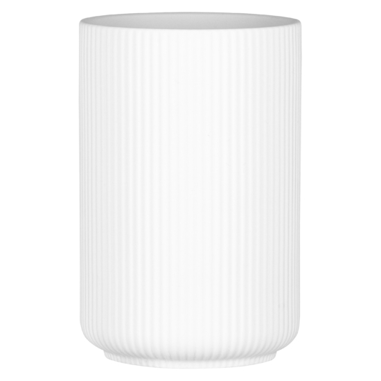 ARDESTO Vase Cremona, 10х15.1cm, porcelain, white