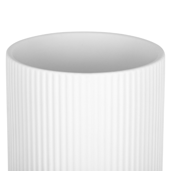 ARDESTO Vase Cremona, 10х15.1cm, porcelain, white