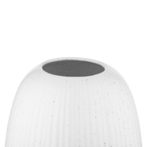 ARDESTO Vase Apulia, 13.2х17.9cm, porcelain, white