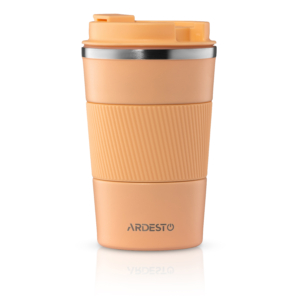 ARDESTO Travel mug Urban Peach Fuzz 380ml, stainless steel