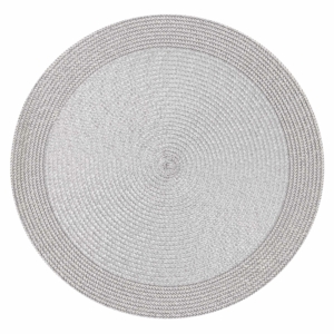 ARDESTO Serving mat, 30х45cm, PP, oval, gray