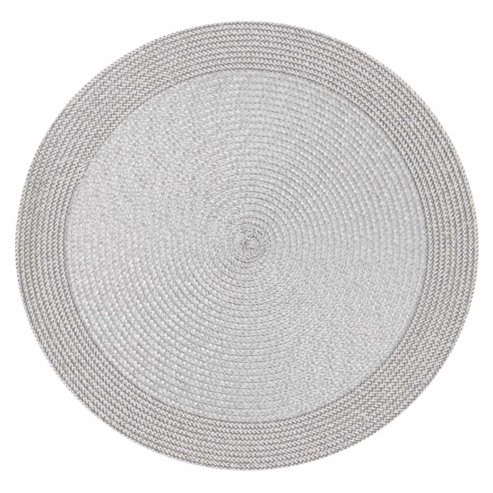 ARDESTO Serving mat, 30х45cm, PP, oval, gray