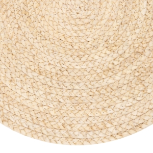 ARDESTO Serving mat, 38cm, corn fiber, round, light yellow