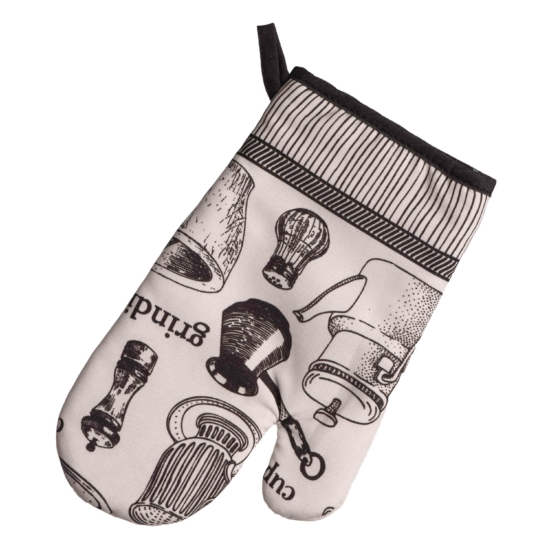 ARDESTO Oven mitten Kitchen 17х28cm, 90% polyester, 10% cotton