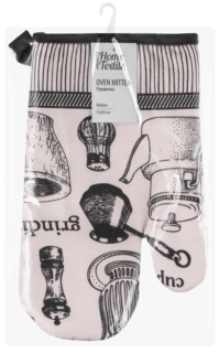 ARDESTO Oven mitten Kitchen 17х28cm, 90% polyester, 10% cotton