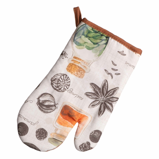 ARDESTO Oven mitten Spice 17х28cm, 90% polyester, 10% cotton