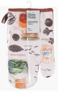 ARDESTO Oven mitten Spice 17х28cm, 90% polyester, 10% cotton