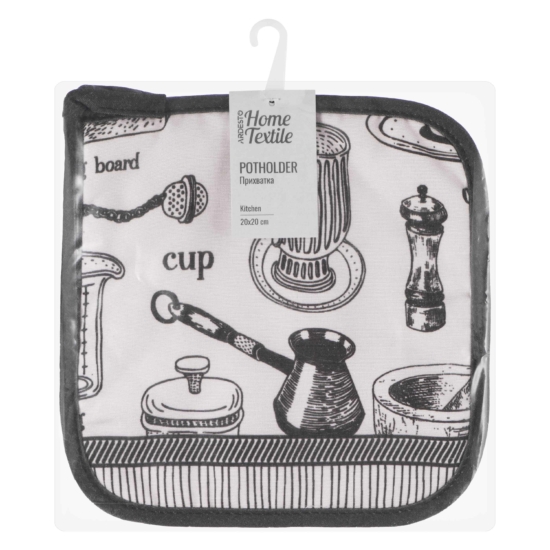 ARDESTO Potholder Kitchen 20х20cm, 90% polyester, 10% cotton