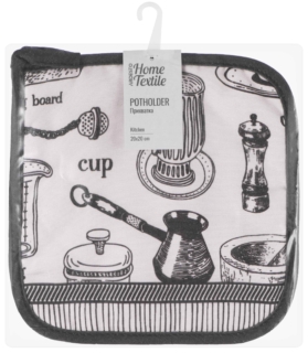 ARDESTO Potholder Kitchen 20х20cm, 90% polyester, 10% cotton